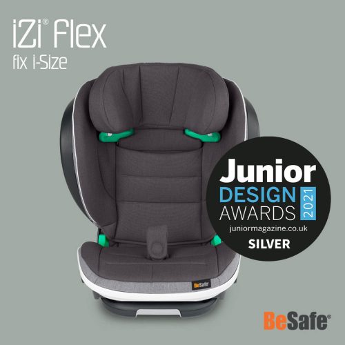 BeSafe gyerekülés iZi Flex FIX i-Size ISOfix 100-150 cm Metallic Mélange 02