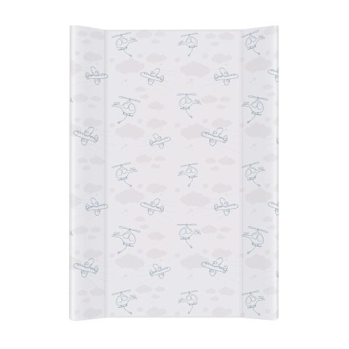 Ceba pelenkázó lap merev 2 oldalú 50x70cm repülõk szürke