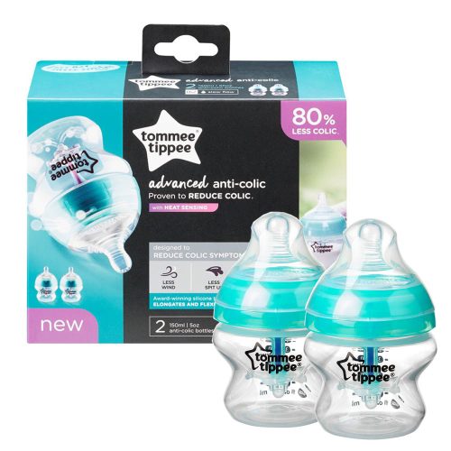 Tommee Tippee cumisüveg duo Advanced anti colic türkiz 150 ml  