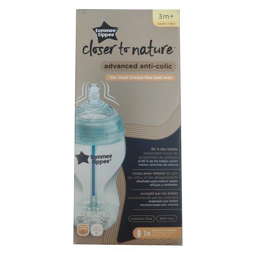 Tommee Tippee cumisüveg Advanced anti colic 340 ml türkiz  