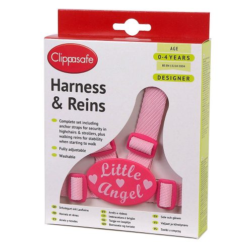 Clippasafe Ülésrögzítő és kantár pink 10/D  