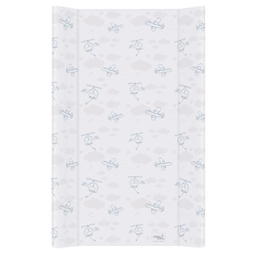 Ceba pelenkázó lap merev 2 oldalú 50x80cm repülõk szürke