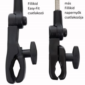 Fillikid napernyő Easy-Fit szürke 671151-41