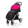 Fillikid bundazsák babakocsiba Eco big  1220-22 fekete pink béléssel