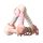 BabyOno játék piramis készségfejlesztő Tiny Joga rózsaszín 898/01  