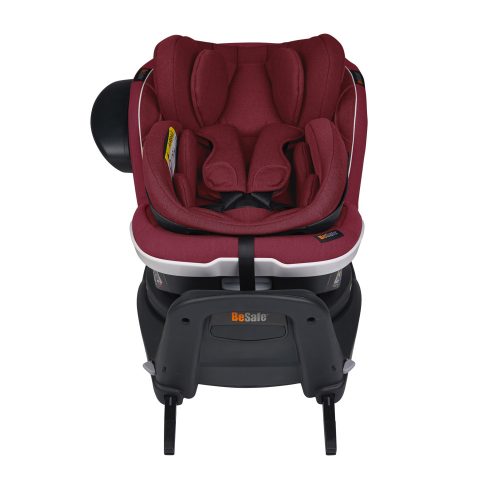BeSafe gyerekülés iZi Twist B I-Size ISOfix 40-105 cm Burgundy Mélange