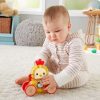 Fisher-Price fejlesztõ játék változatos anyagok gurulós állatok csibe GJW12/GMB25