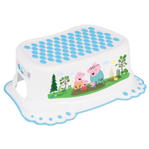 Tega fellépõ csúszásgátlós Peppa Pig fehér/kék