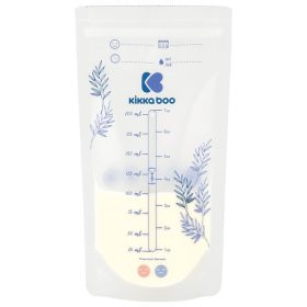   Kikkaboo anyatejtároló tasak 200ml 50db hőmérséklet érzékelővel