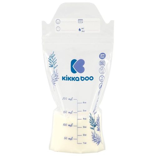 Kikkaboo anyatejtároló tasak 200ml 50db