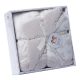 Gamberritos takaró wellsoft/sherpa 80x110cm csillagos bézs 10145