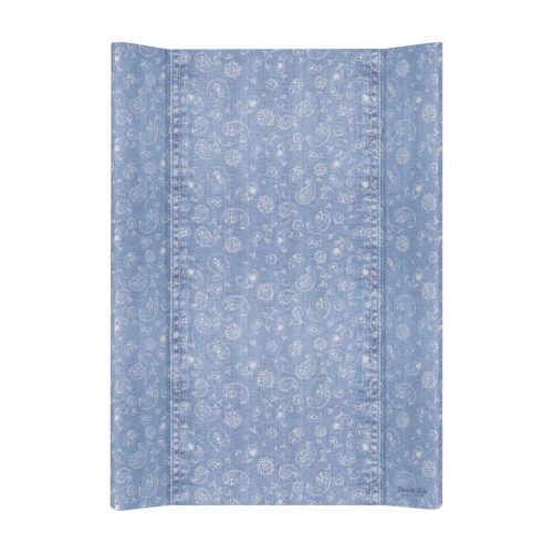 Ceba pelenkázó lap puha 2 oldalú 50x70cm Denim style boho kék