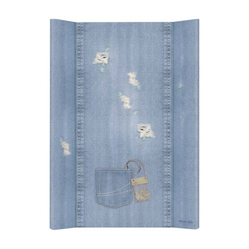 Ceba pelenkázó lap merev 2 oldalú 50x70cm Denim style shabby kék