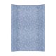 Ceba pelenkázó lap merev 2 oldalú 50x70cm Denim style boho kék