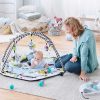 Kinderkraft játszószõnyeg SmartPlay játékhíddal, felhajtható széllel és labdákkal