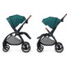 Kinderkraft babakocsi többfunkciós Evolution Cocoon 2in1 puha mózessel Midnight green