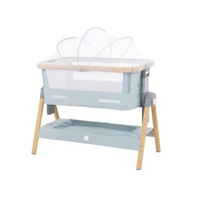 Kikkaboo bölcső Nanna 2020 fa vázas menta