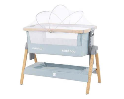 Kikkaboo bölcső Nanna 2020 fa vázas menta