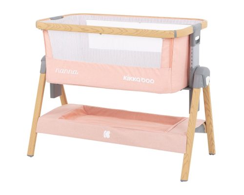 Kikkaboo bölcső Nanna 2020 fa vázas pink