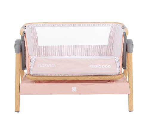Kikkaboo bölcső Nanna 2020 fa vázas pink