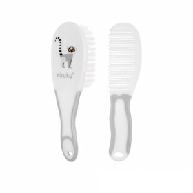 Akuku fésű és kefe -  Maki szürke