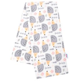 New Baby pelenka flanell süni szürke