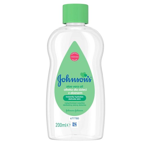 Johnsons baby olaj 200ml aloe verával