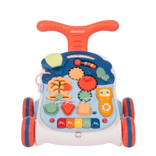 Kikkaboo készségfejlesztő járássegítő és asztal 2az1-ben kék