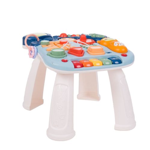 Kikkaboo készségfejlesztő járássegítő és asztal 2az1-ben kék