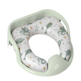 Kikkaboo wc szűkítő kapaszkodós puha Tenger menta