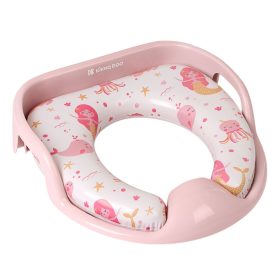 Kikkaboo wc szűkítő kapaszkodós puha Tenger pink