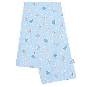 New Baby pelenka tetra kék kis maci