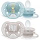 Philips AVENT játszócumi ultrasoft text 6-18hó fiús 2db  