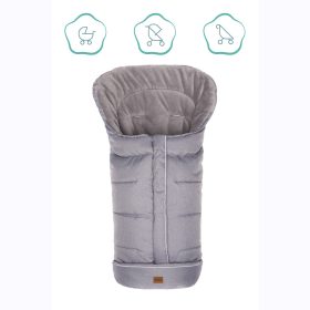 Fillikid bundazsák babakocsiba K2 6570-17 világosszürke