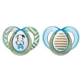 Tommee Tippee játszócumi Moda 2db 6-18hó fiú