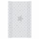 Ceba pelenkázó lap merev 2 oldalú 50x80cm COMFORT csillag szürke