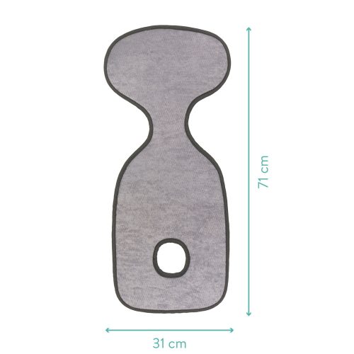 Fillikid ülésbetét gyerekülésbe izzadásgátló és légáteresztő 1514-07 szürke