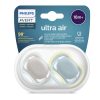 Philips AVENT játszócumi - ultra air 18hó neutral 2db  