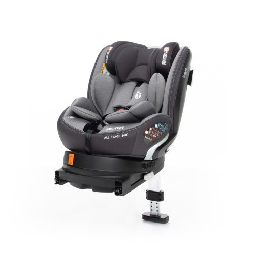 Zopa gyerekülés - Protect i-Size ISOfix 40-105 cm szürke