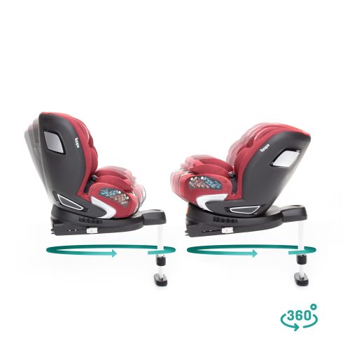 Zopa gyerekülés - Protect i-Size ISOfix 40-105 cm piros