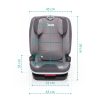 Zopa gyerekülés - Scale i-Size ISOfix 100-150 cm fekete