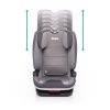 Zopa gyerekülés - Scale i-Size ISOfix 100-150 cm szürke
