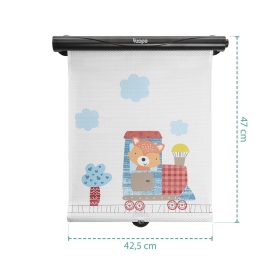   Zopa autós napellenző  - roló 2 db - róka mintás ZOP029154