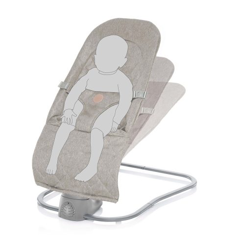 Zopa elektromos hinta Moyo - ringató/zenélő  bézs