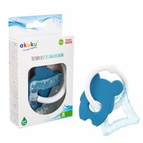   Akuku szilikon és hűtőrágóka - egér és négyzet 2 darabos