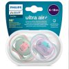 Philips AVENT játszócumi - ultra air 6-18hó lányos koala cica 2 db  