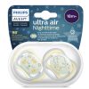 Philips AVENT játszócumi ultra air éjszakai 18hó 2db  