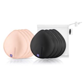   Lansinoh melltartóbetét - mosható 4 db testszínű, 4 db fekete mosózsákkal