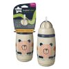 Tommee Tippee itatópohár - Superstar Insulated Straw Cup szívószálas hõtartó 266ml 12hó drapp