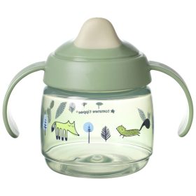   Tommee Tippee itatópohár - Superstar Weaning Sippee Cup csőrös 190ml 4hó zöld
